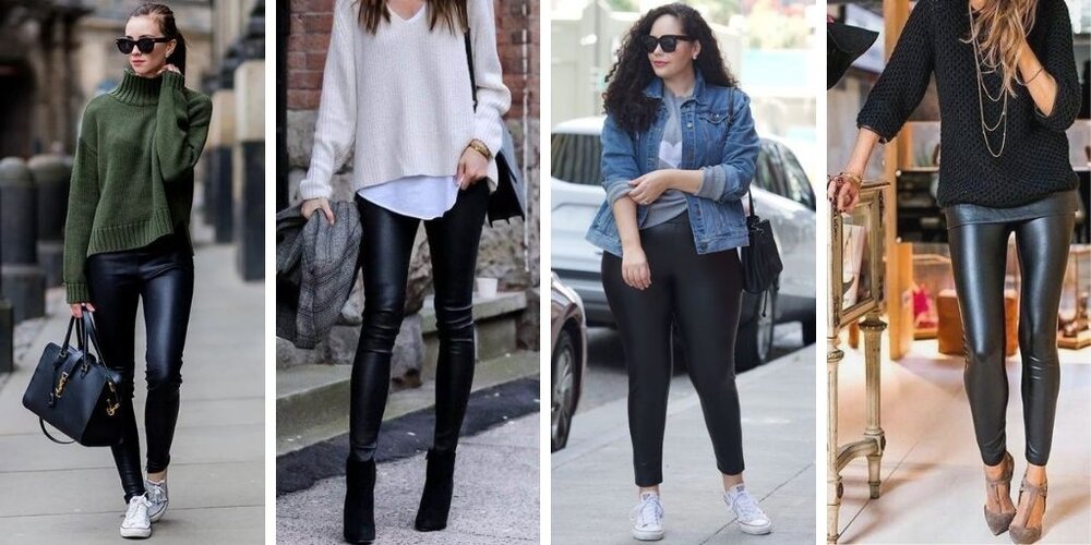 Top 10 Ways To Rock Faux Leather Pants This Season:- Fabriclore